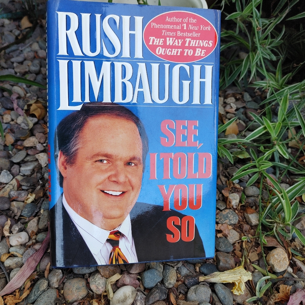 Rush Limbaugh autographed
